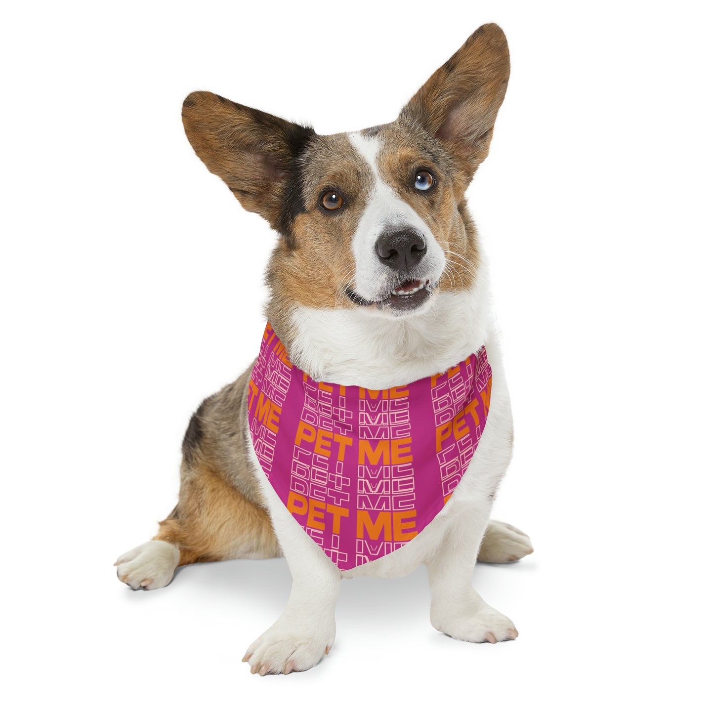 Pet Bandana Collar - Fushia