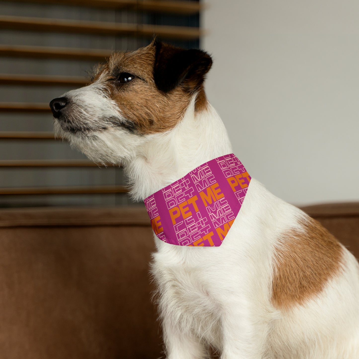 Pet Bandana Collar - Fushia