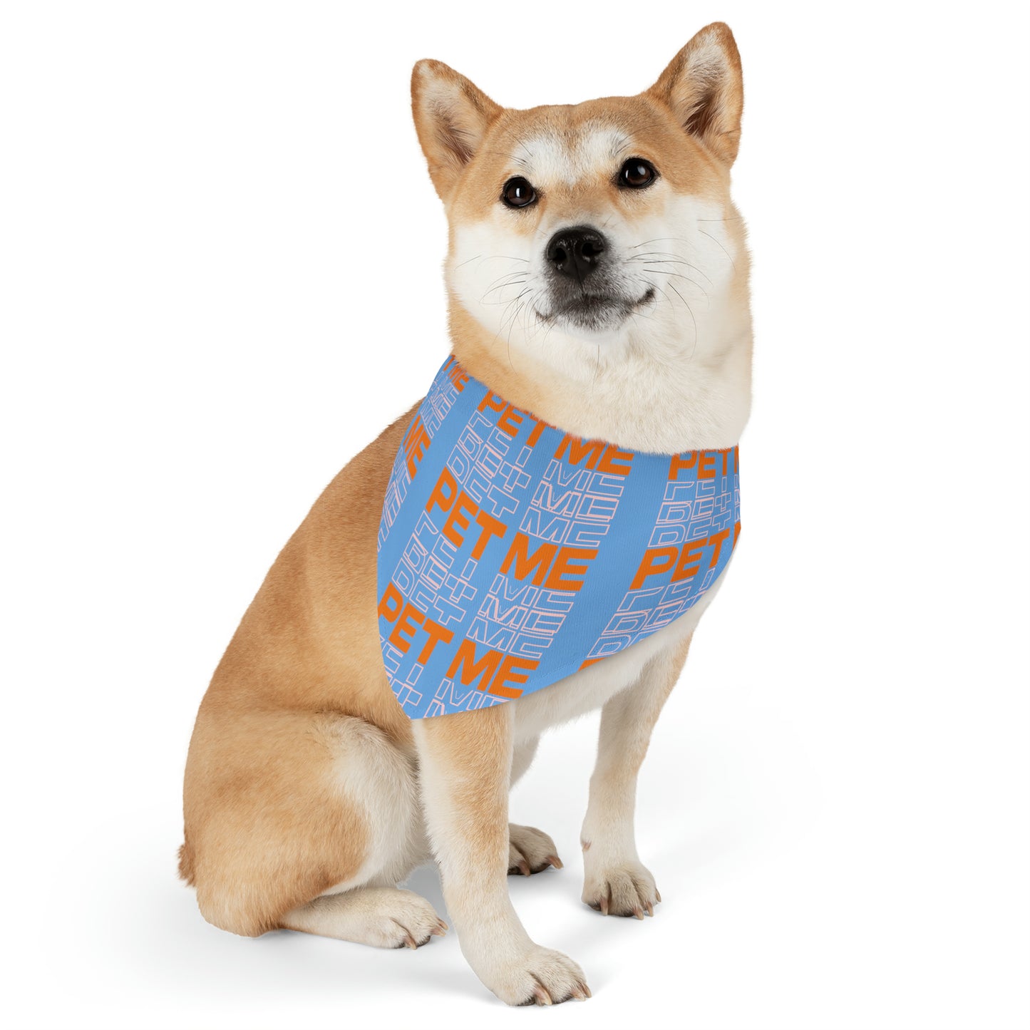 Pet Bandana Collar - Lt Blue