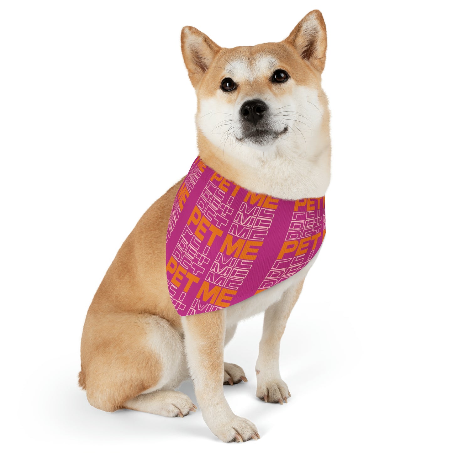 Pet Bandana Collar - Fushia