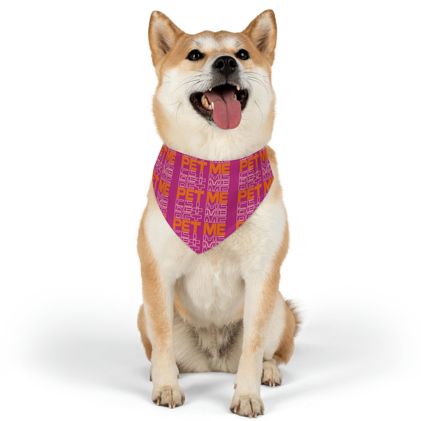 Pet Bandana Collar - Fushia