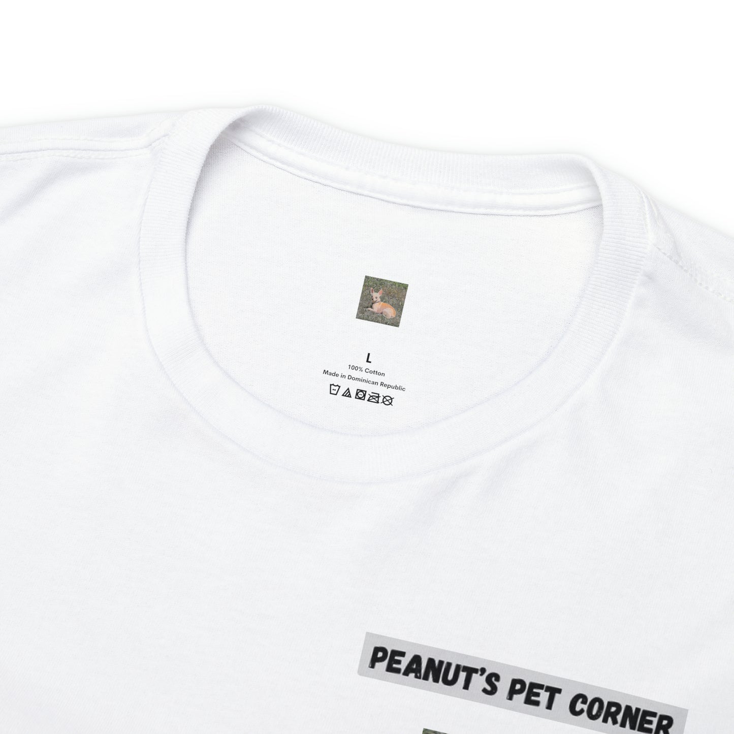 Peanut's Pet Corner Minimal Logo