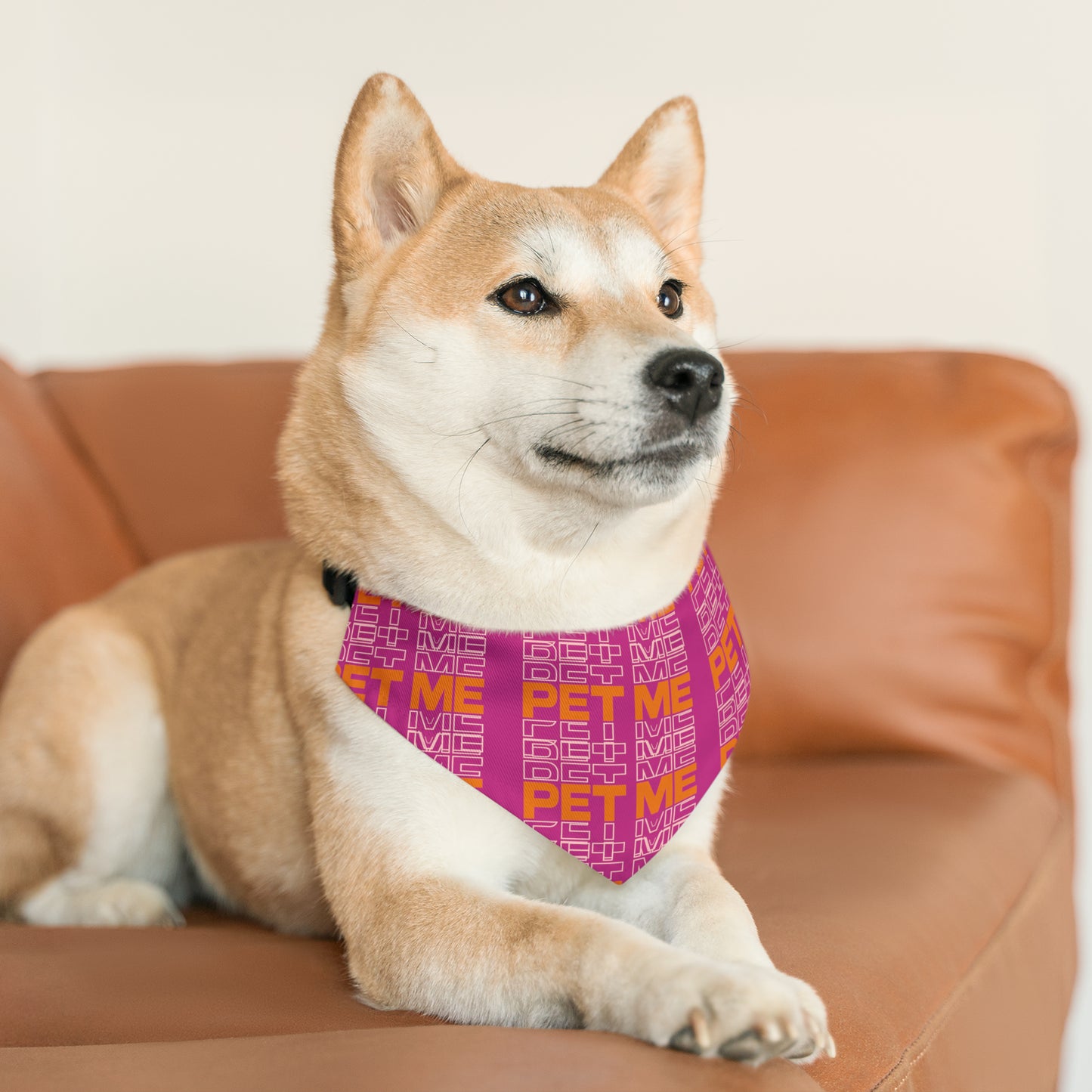 Pet Bandana Collar - Fushia