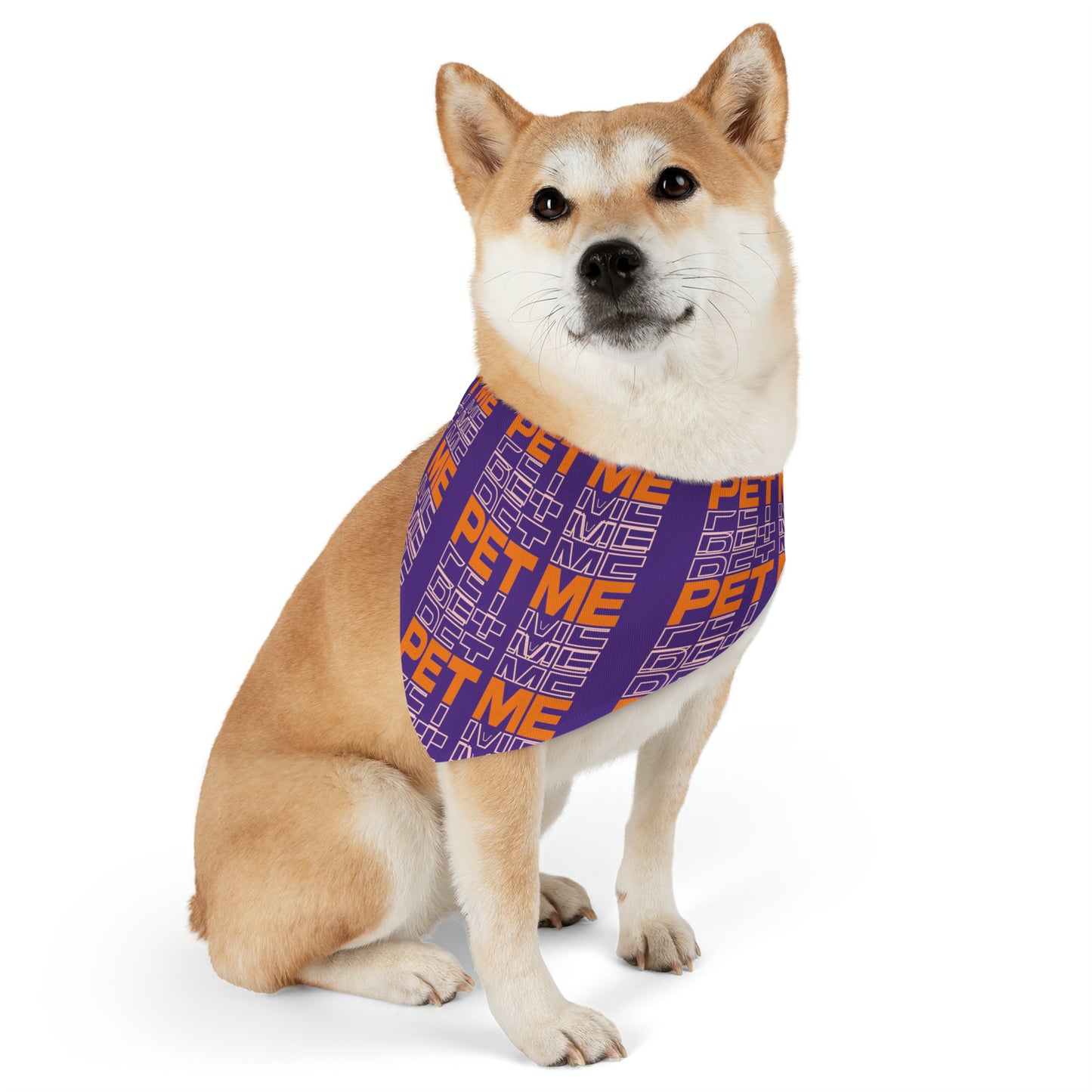 Pet Bandana Collar - Purple