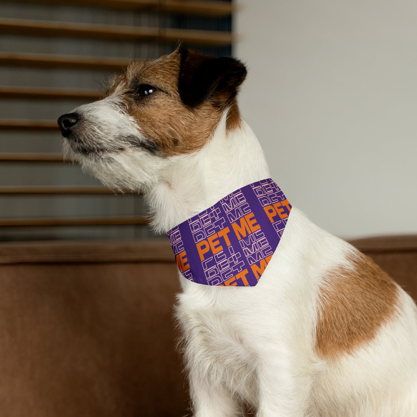 Pet Bandana Collar - Purple