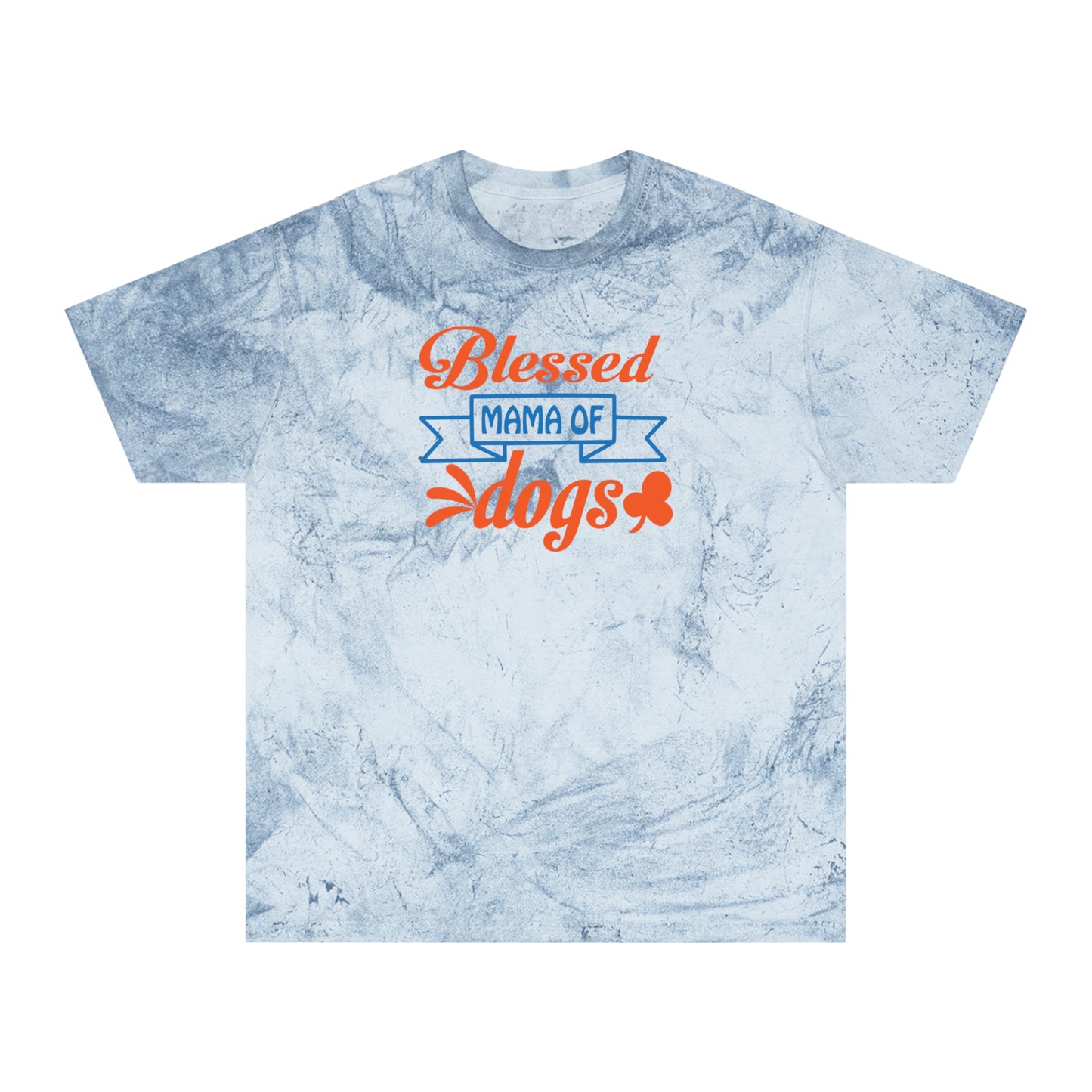 Blessed Mother of Dogs "Crystal" Colorblast Tee