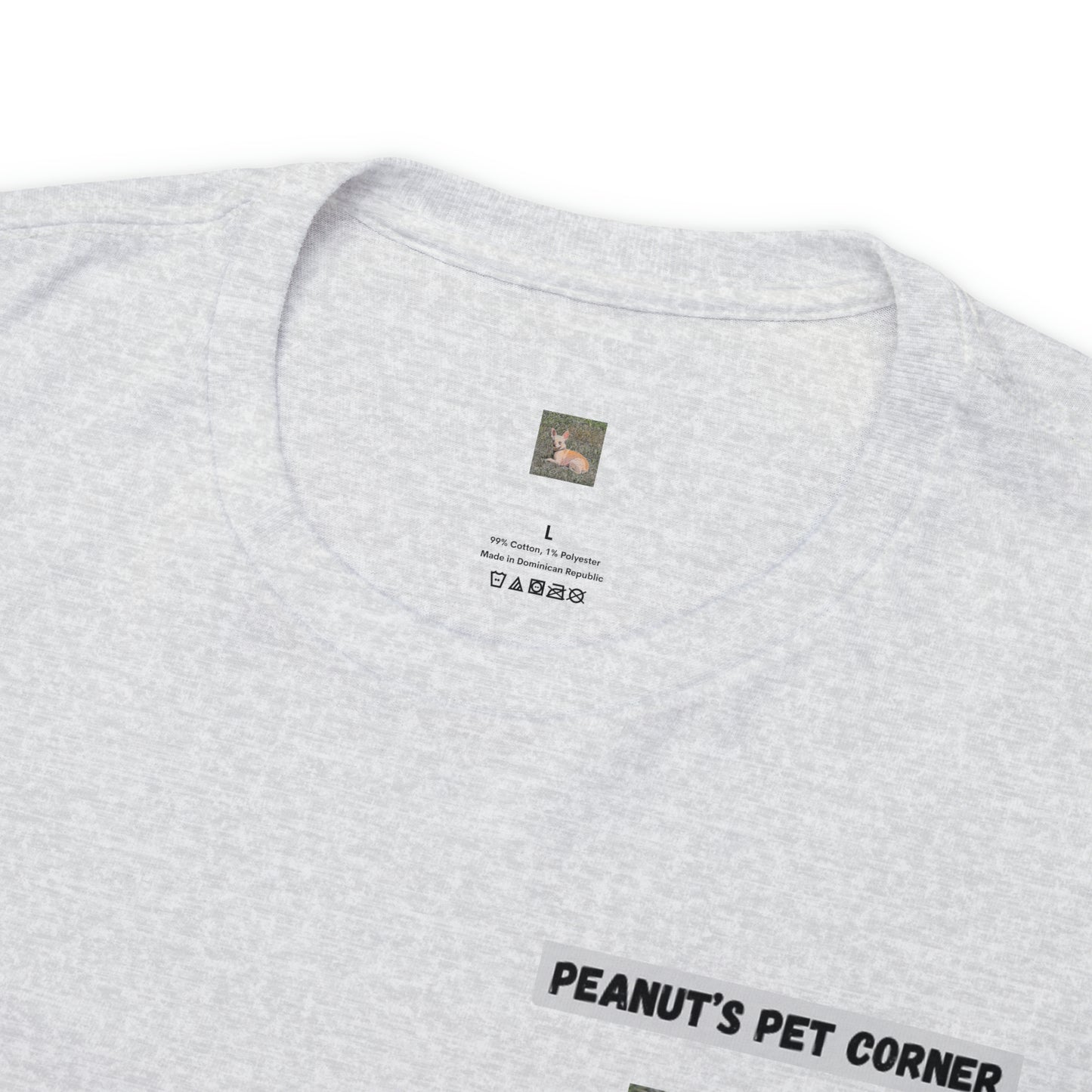 Peanut's Pet Corner Minimal Logo