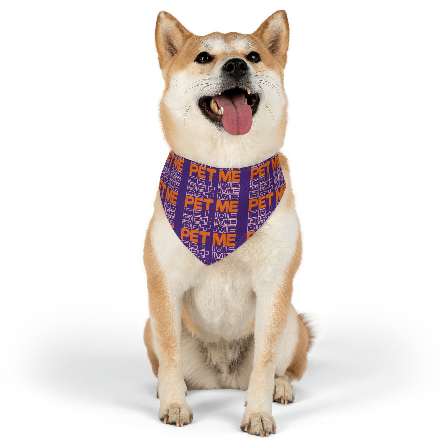 Pet Bandana Collar - Purple