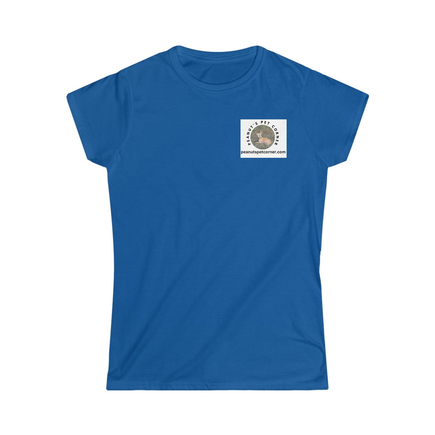 Peanut's Pet Corner Logo Tee - Women's Softstyle