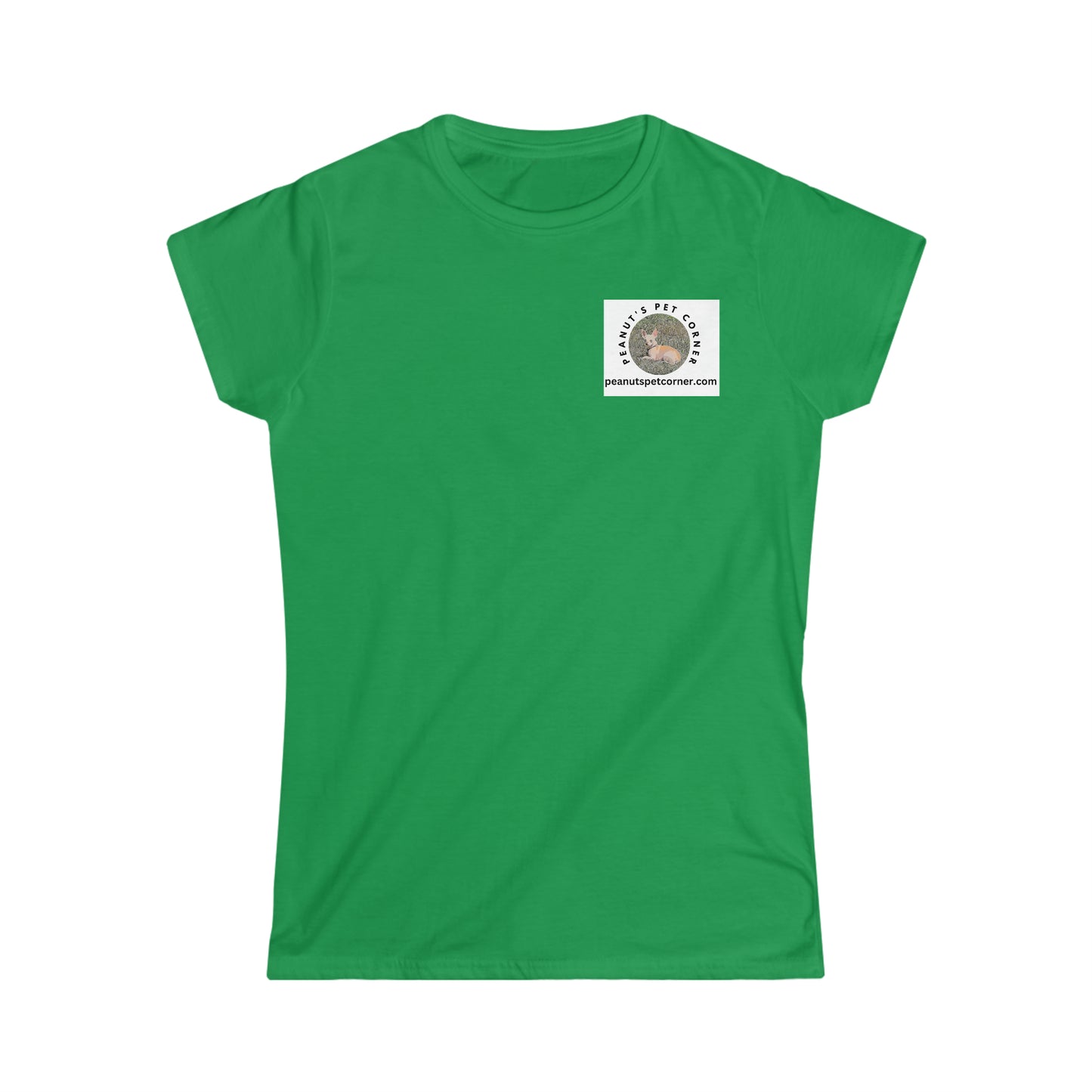 Peanut's Pet Corner Logo Tee - Women's Softstyle