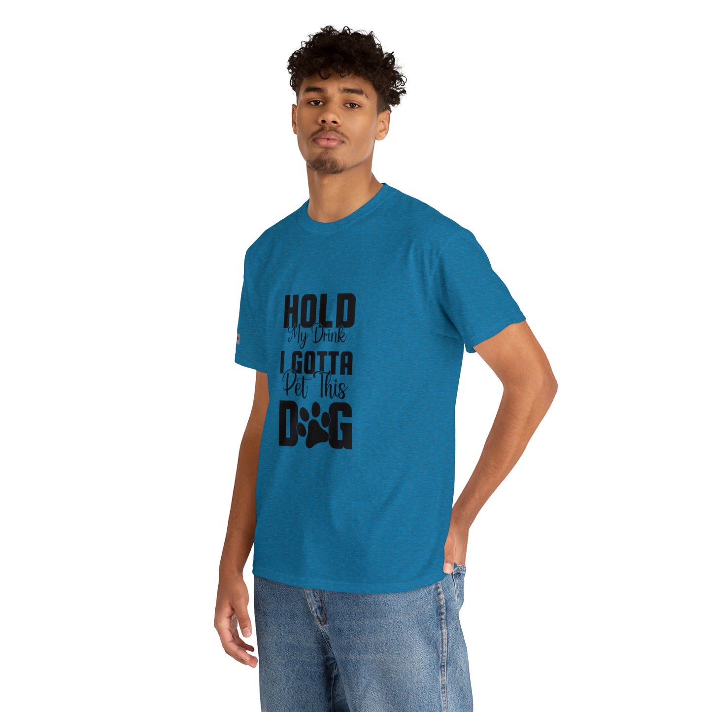 Hold my drink, I GOTTA pet this Dog! Tee