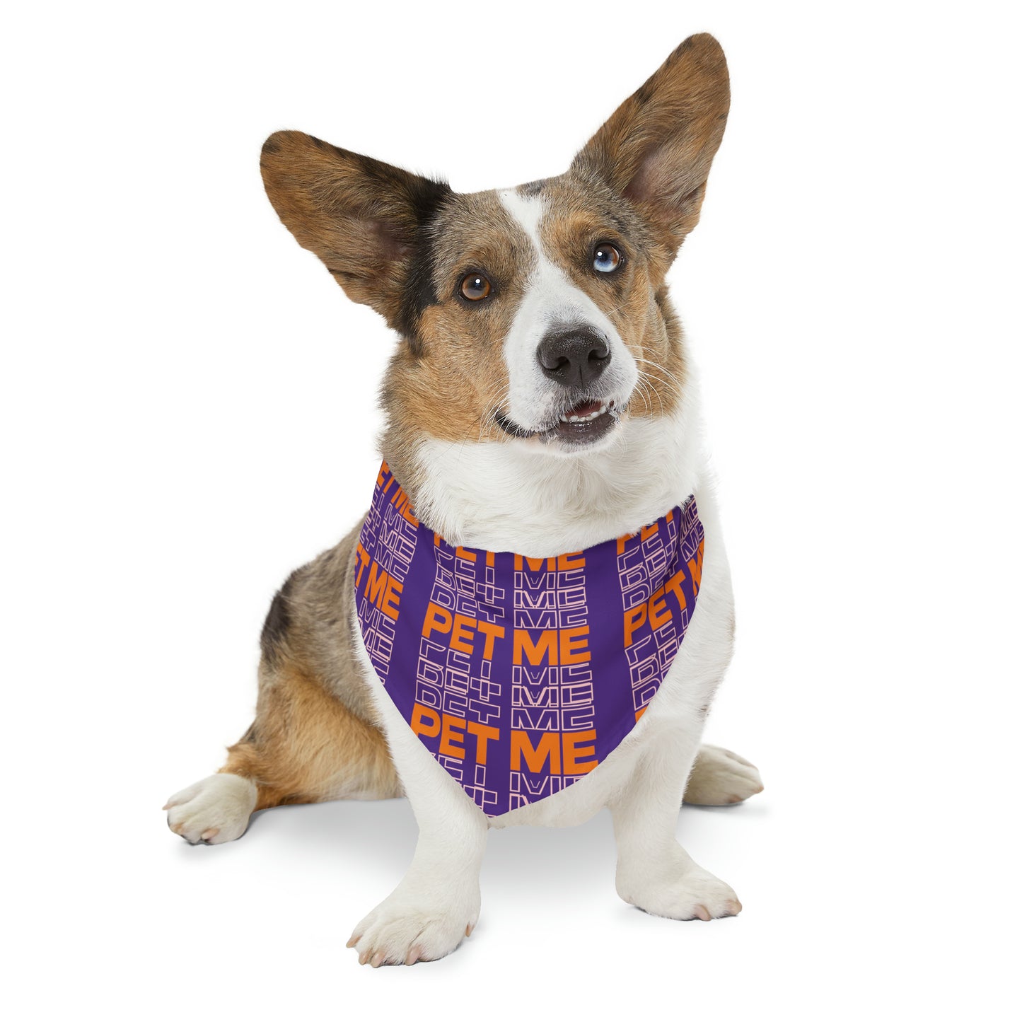 Pet Bandana Collar - Purple