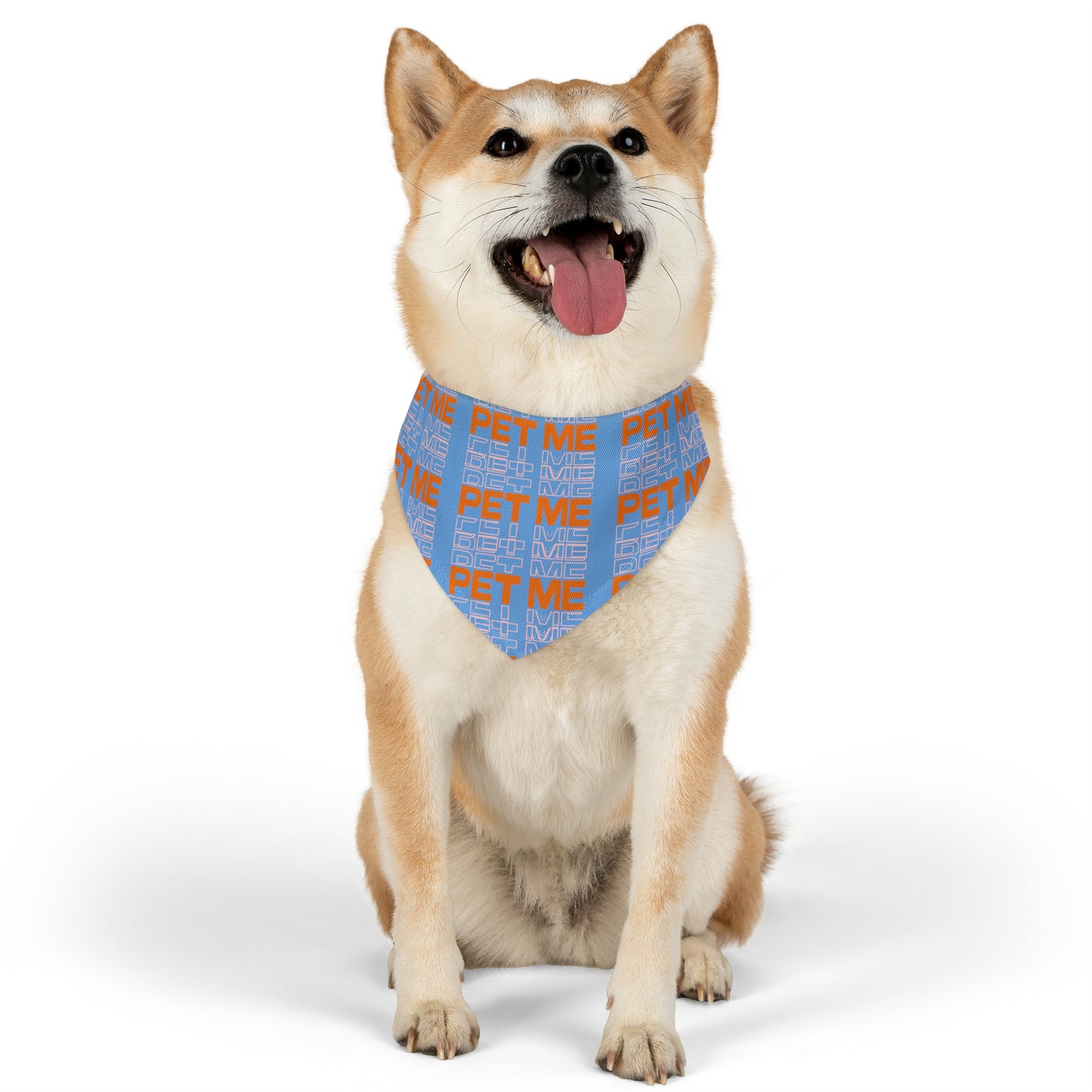 Pet Bandana Collar - Lt Blue