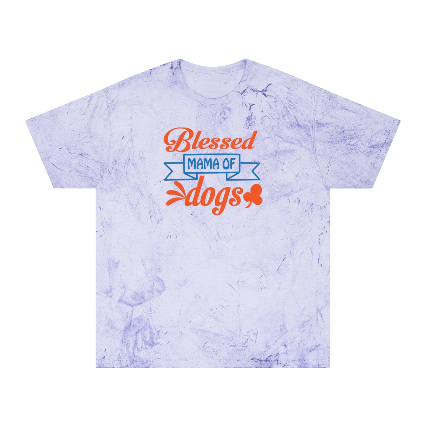 Blessed Mother of Dogs "Crystal" Colorblast Tee