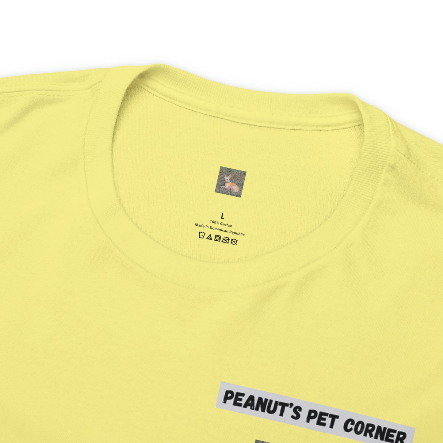 Peanut's Pet Corner Minimal Logo