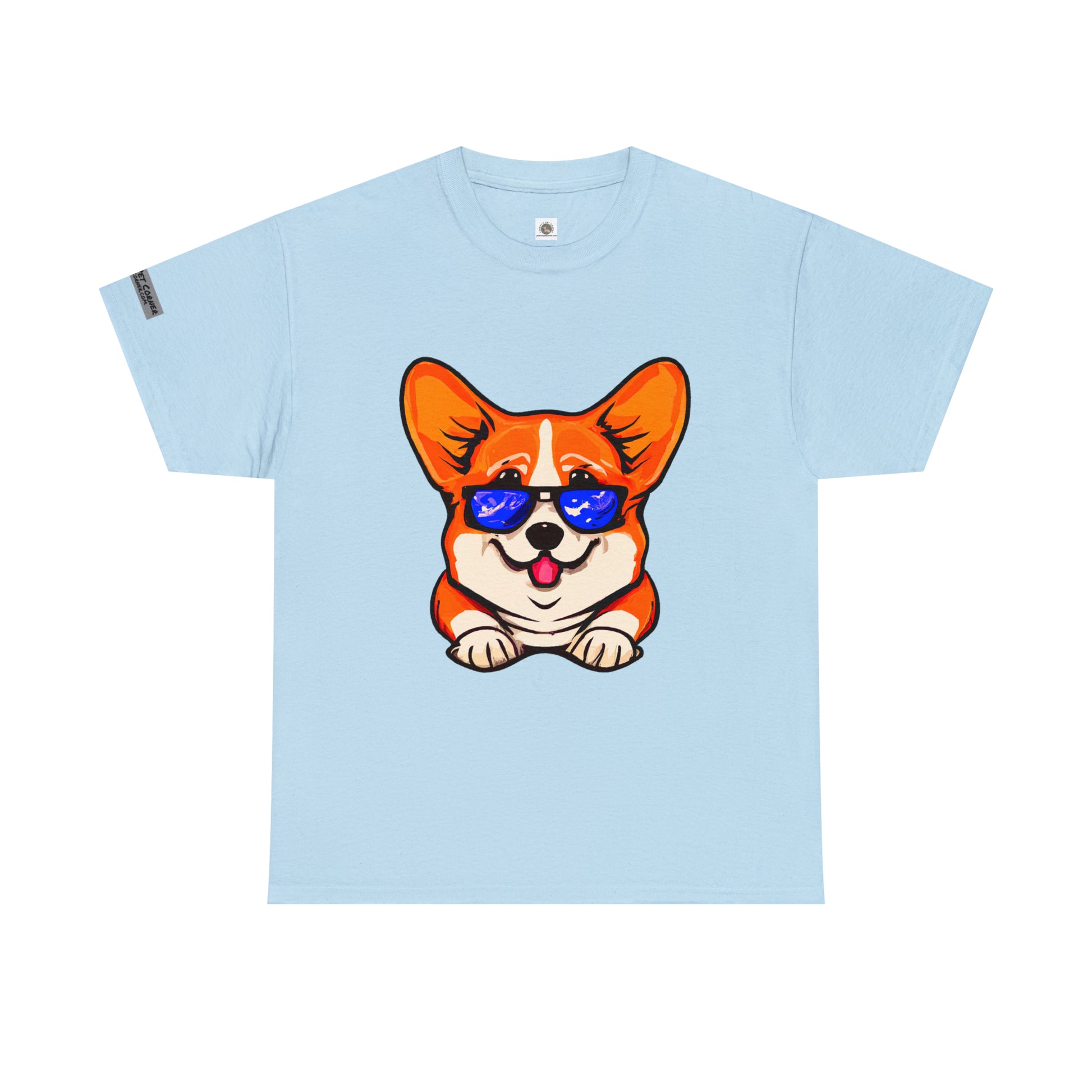 Cool Corgi T-shirt (has blue sunglasses)