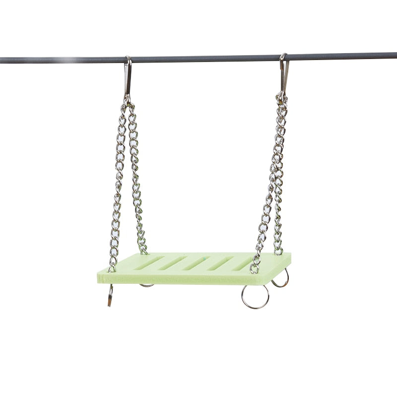 Cute Parrot/Hamster Swing - Hanging Suspension Toy or Bed