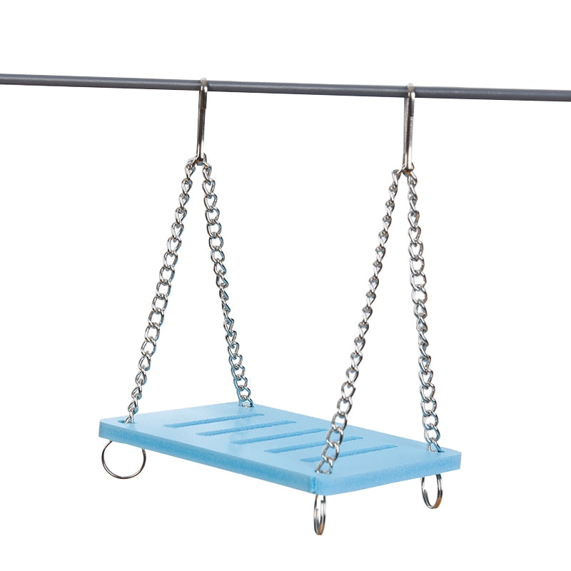 Cute Parrot/Hamster Swing - Hanging Suspension Toy or Bed