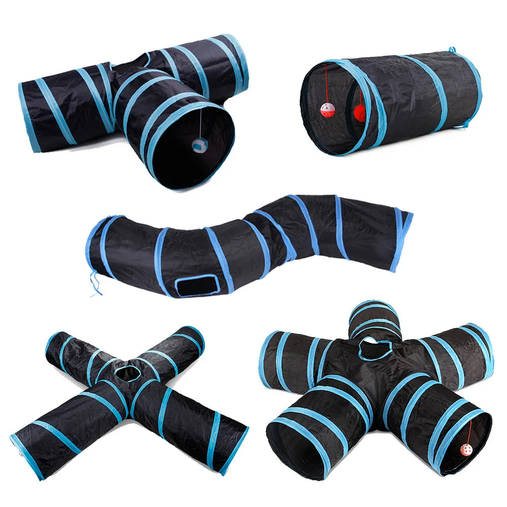 S Shape Pet Cat Tunnel Tube