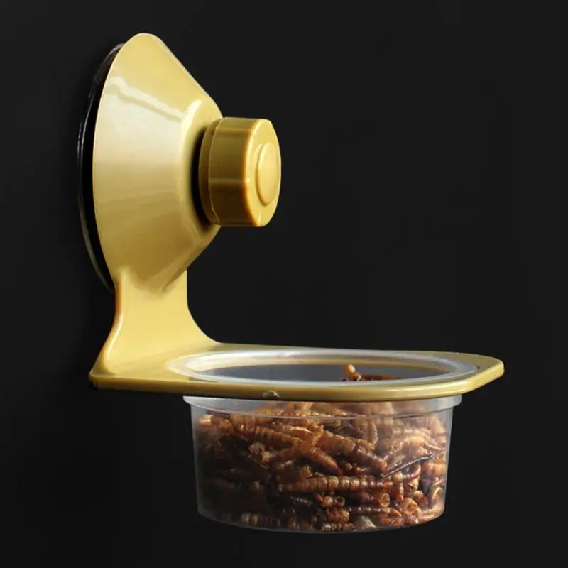 Suction Cup Hanging Reptile Water/Food Feeder