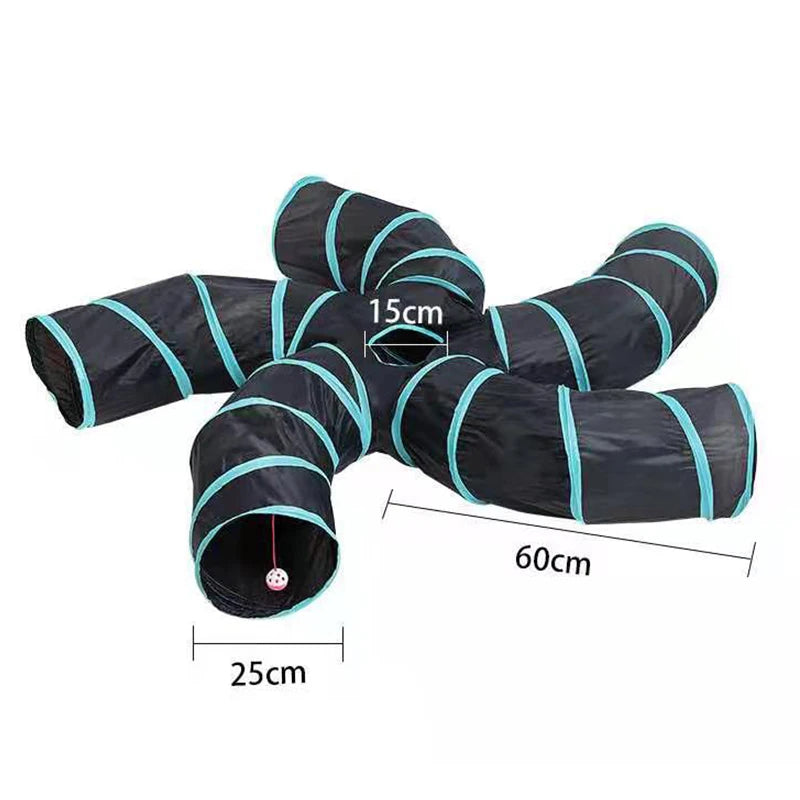 S Shape Pet Cat Tunnel Tube