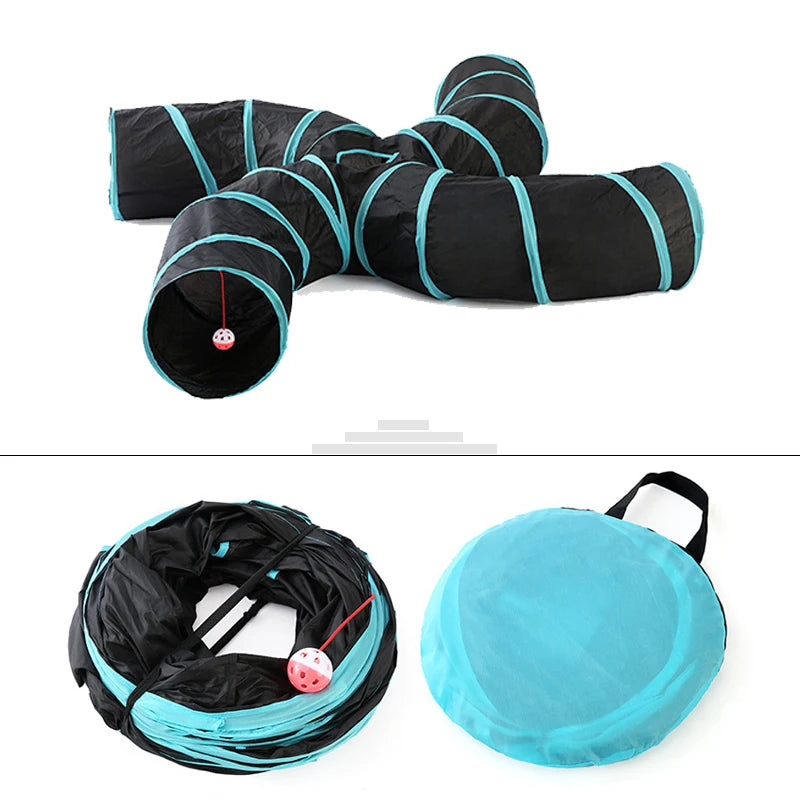 S Shape Pet Cat Tunnel Tube