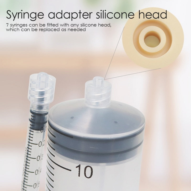 2Pcs Pet Oral Syringe for Milk or Medicine - Nursing Newborn Feeding Tool