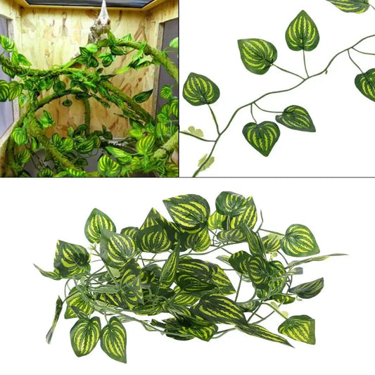 Artificial Vine for Terrarium Decoration Used in Reptile & Amphibian Enclosures