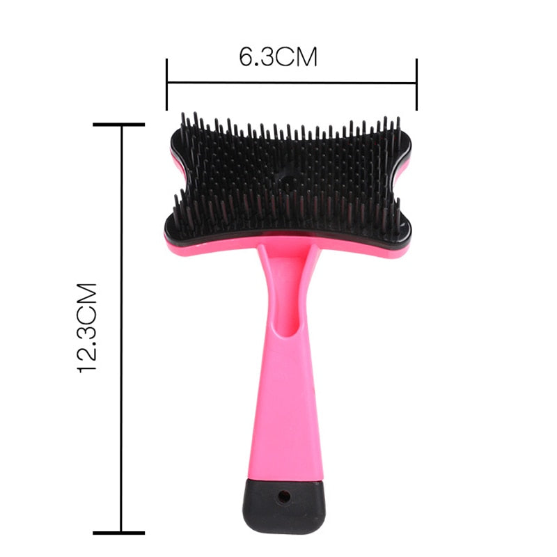 Dog/Cat Hair Removal Comb - Plastic Pet Grooming Products