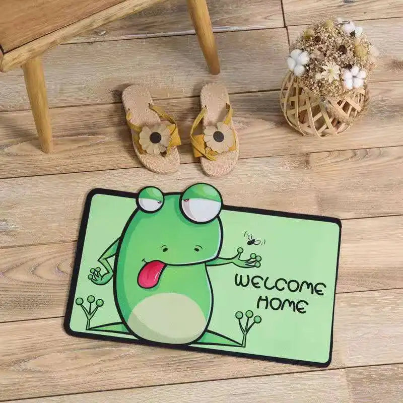 Cartoon Welcome Doormats, or Rugs, For Home, Bath, Living room, Entrance/Exit - Non-Slip