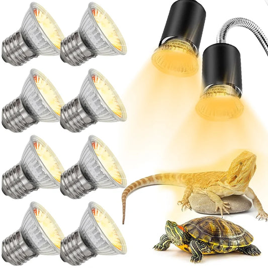 25/50/75W UVA UVB Reptile Lamp Bulb - Full Spectrum Sunlamp