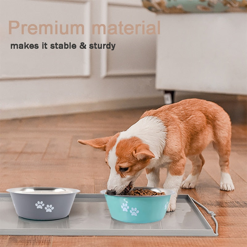 Non-slip Dog Bowls For Small, Medium, & Large Dog