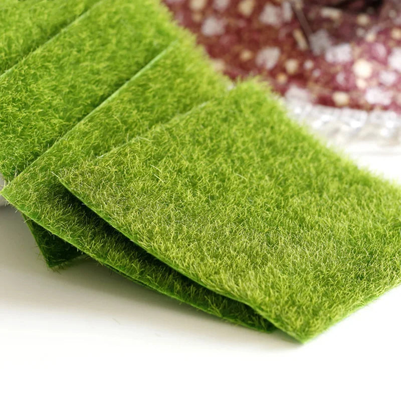 1PCS 15/30cm Mini Fairy Garden Artificial Grassland Moss Mat Carpet - Micro Landscape