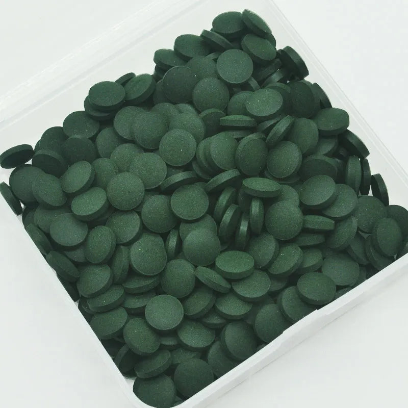 100/500PCS Spirulina Tablets, Enrichment