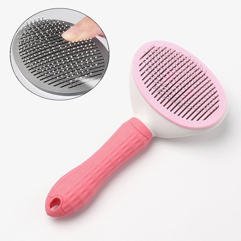 Dog/Cat Hair Removal Comb - Plastic Pet Grooming Products