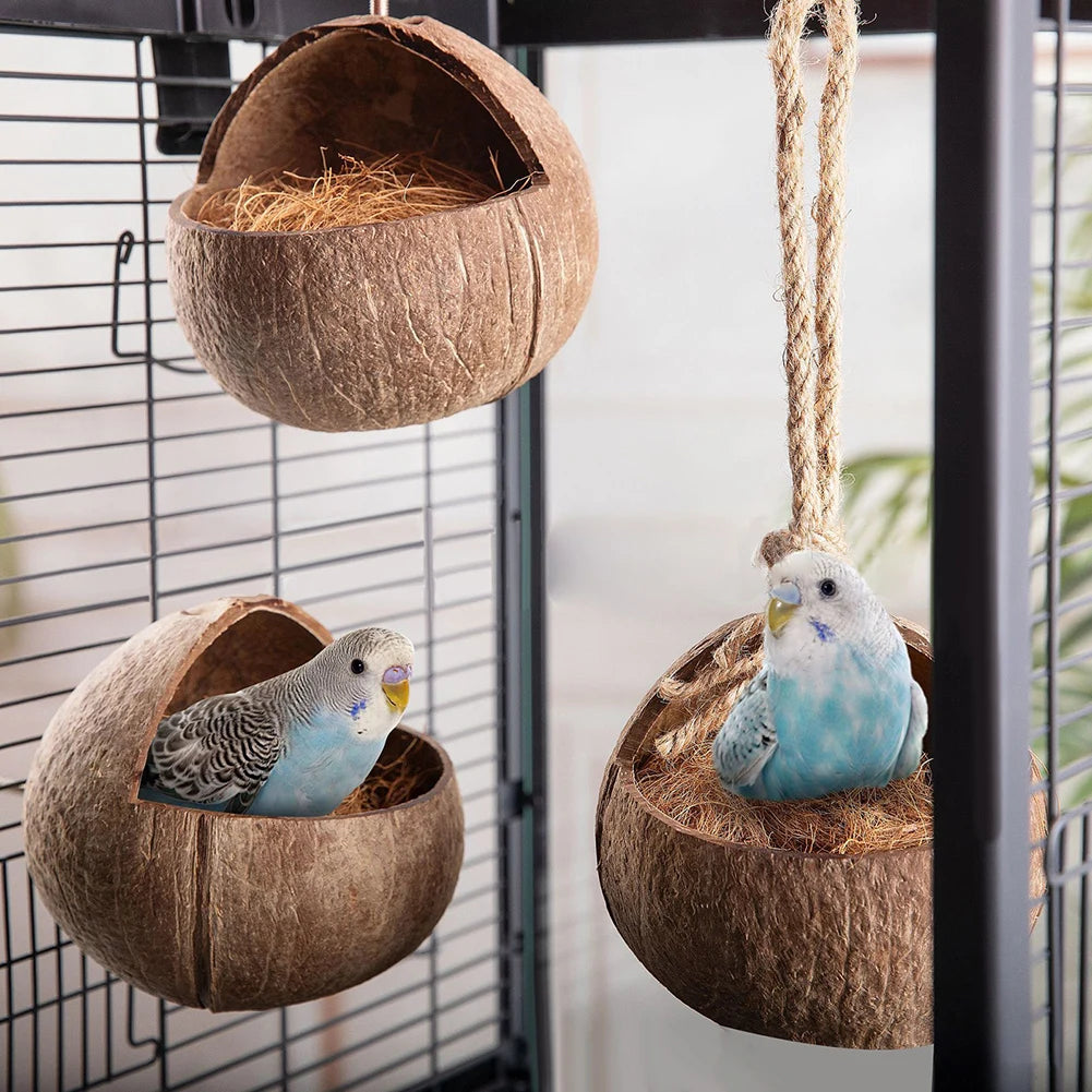 1pc Natural Handmade Straw Bird Nest