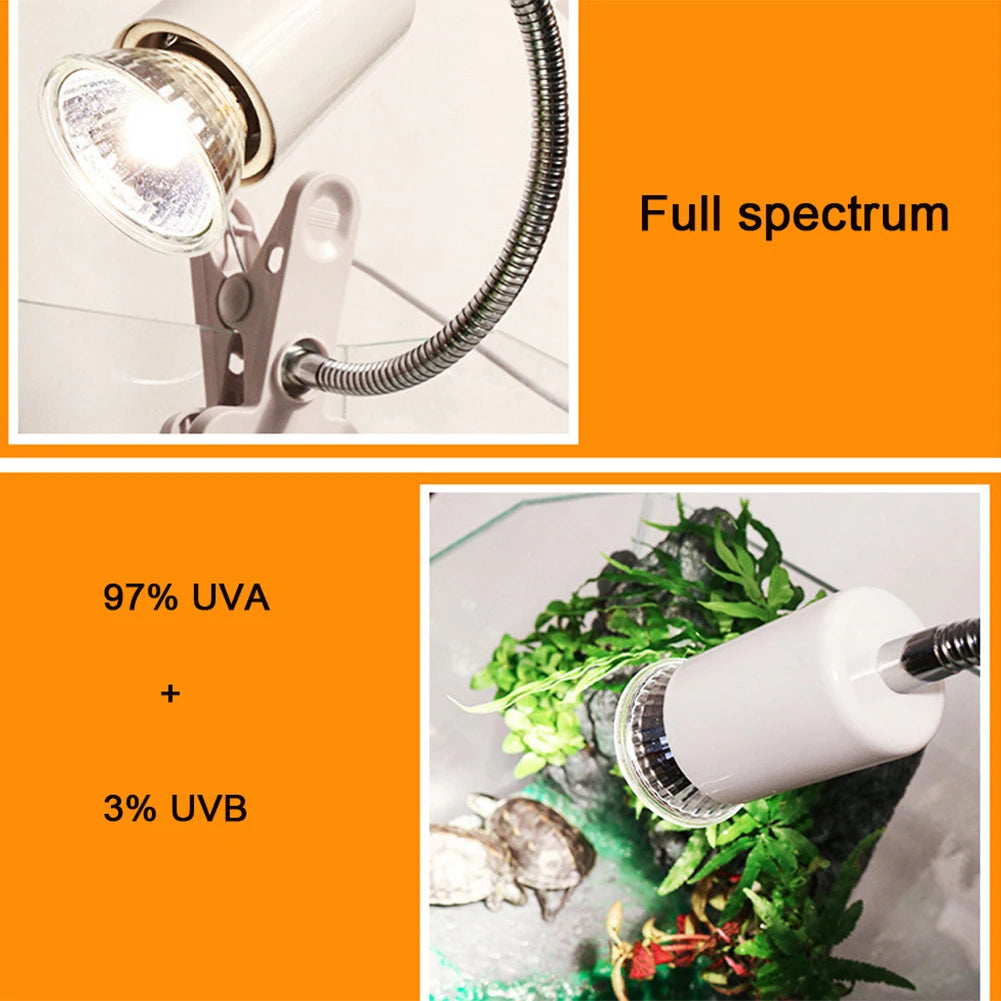 E27 25/50/75W UVA Reptile Heat Lamp Bulb