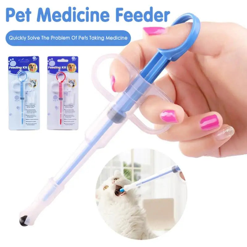 1PCS Pet Syringe Pill Gun Dispenser for Medicine, Water, Milk, or Supplement