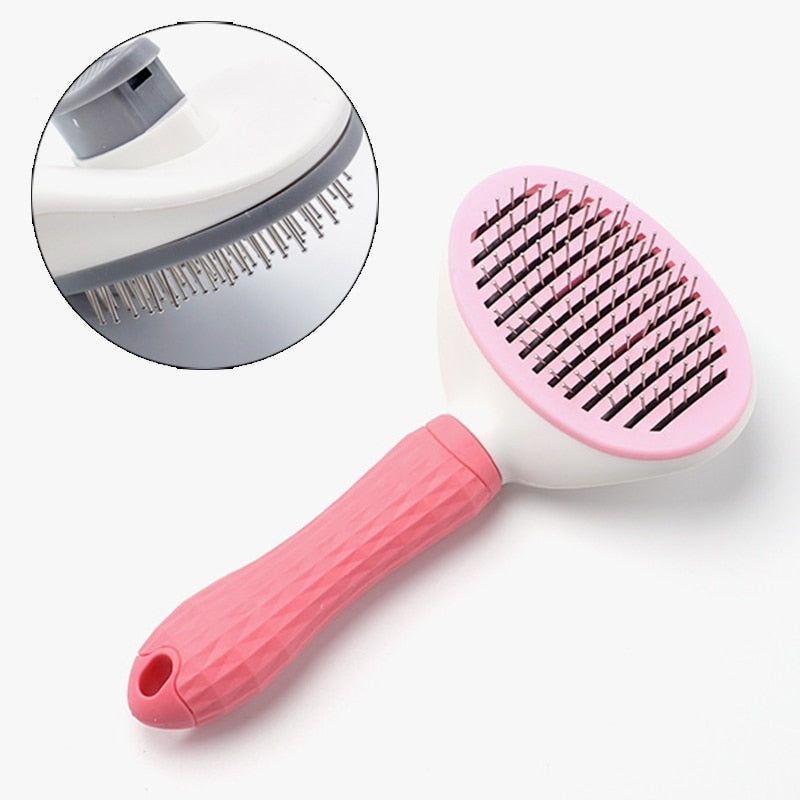 Dog/Cat Hair Removal Comb - Plastic Pet Grooming Products