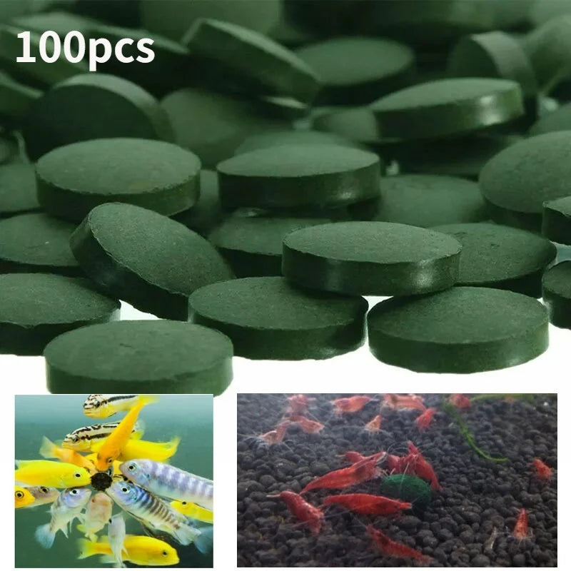 100pcs Spirulina Tablets, Enrichment Food