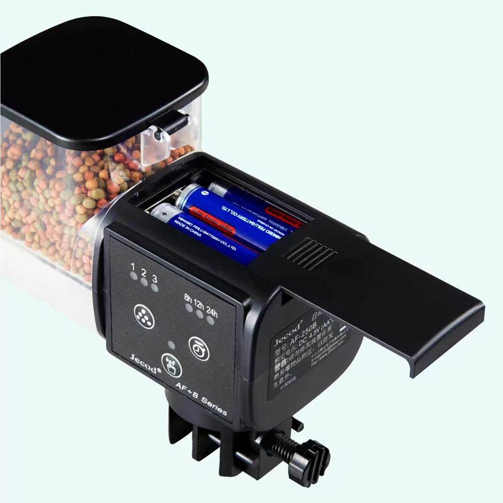 500mI Automatic Aquarium Fish Tank Feeder w/Adjustable Feeding Amount