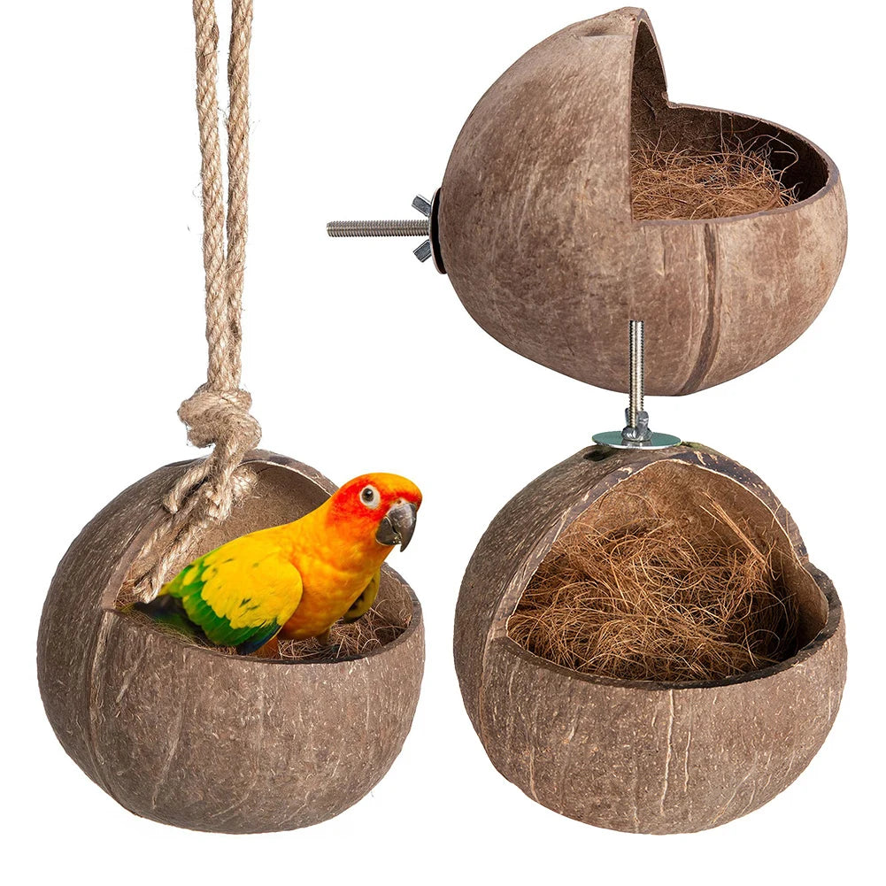 1pc Natural Handmade Straw Bird Nest