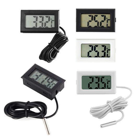 Mini LCD Digital Thermometer with Waterproof Probe