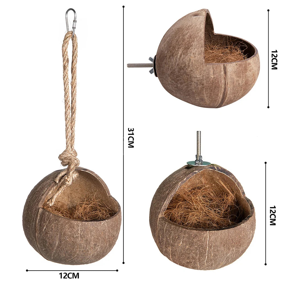 1pc Natural Handmade Straw Bird Nest