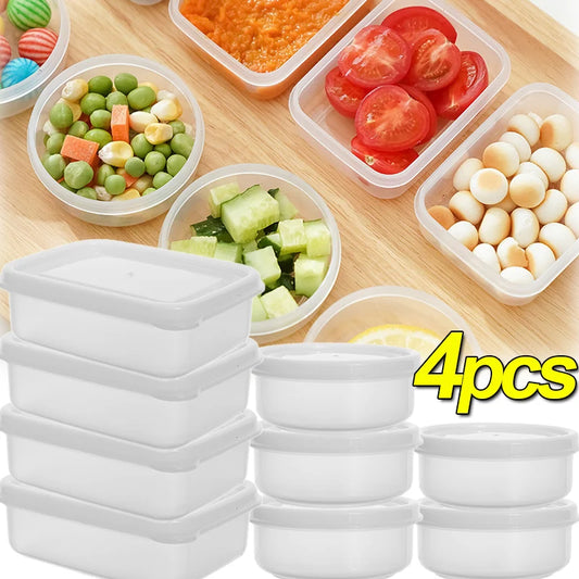 1/4PCS Mini Storage Boxes - Sealed Containers