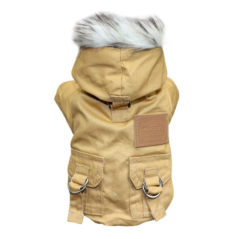 Warm Winter Down Jacket For Small and Medium Dogs - Hoodie Outfits