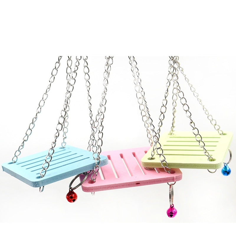 Cute Parrot/Hamster Swing - Hanging Suspension Toy or Bed