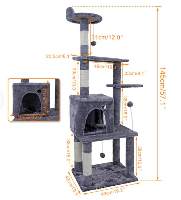 Cat Tree Furniture Tower