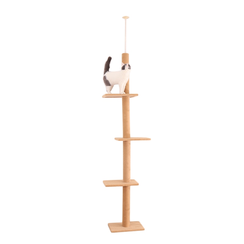 Large Cat Tree Tower Condo with Hammock & Multiple Perches