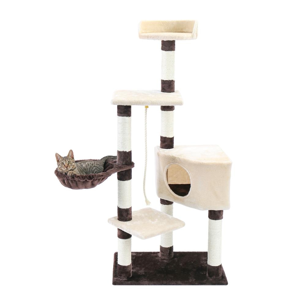 Wood Cat Tree Towers